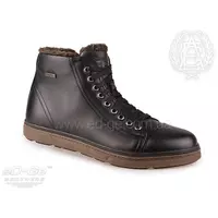 Мужские кожаные ботинки Reform черные мех