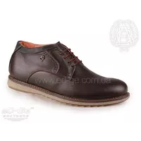 Мужские кожаные ботинки Martin коричневые мех